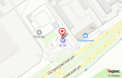 АГЗС в Воронеже на карте