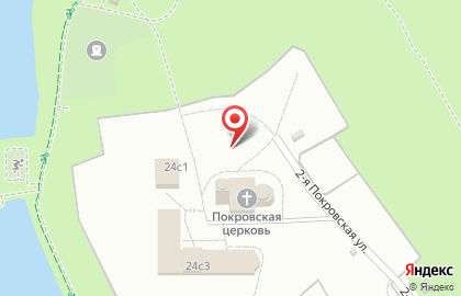 При Храме Покрова Пресвятой Богородицы в Покровском-городне на карте