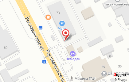 Кафе Лагман в Смоленске на карте
