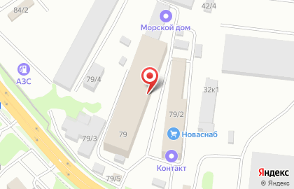 Компания судового снабжения Морской дом на карте