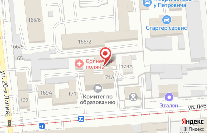 Детская школа искусств Омского муниципального района Омской области в Центральном районе на карте