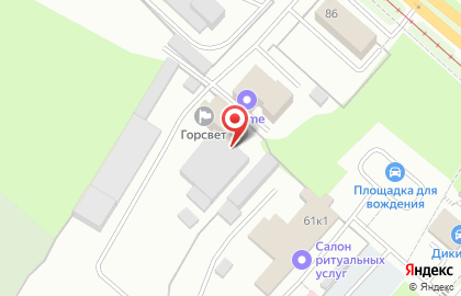 Диспетчерская служба наружного освещения на карте