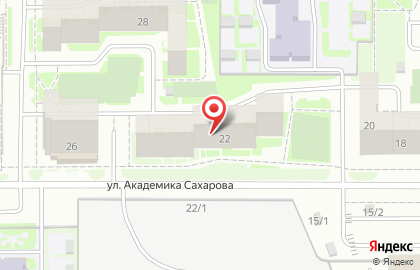 Интернет-магазин Ассорти на улице Академика Сахарова на карте