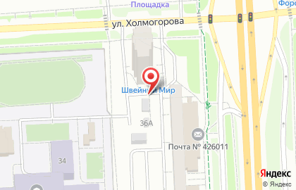 Киоск по продаже питьевой воды Серебряные ключи на улице Холмогорова на карте