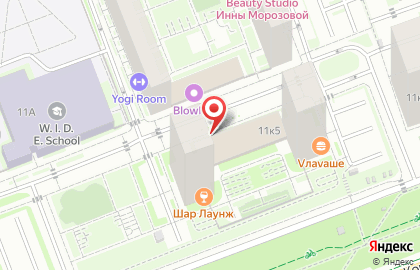 Продуктовый магазин Frutomania на улице Римского-Корсакова на карте