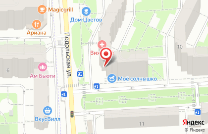 Салон красоты София на Тепличной улице на карте