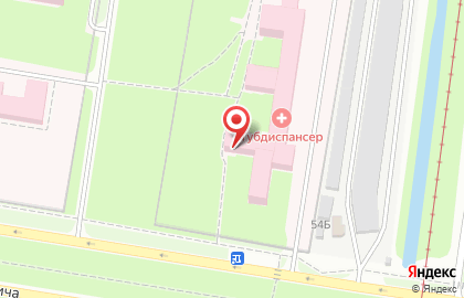 Нижегородский областной клинический противотуберкулезный диспансер на проспекте Ильича на карте