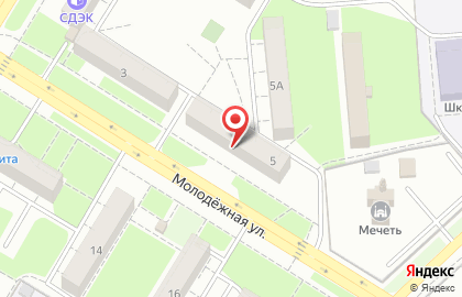 Магазин автозапчастей AutoPolka.ru на Молодежной улице на карте