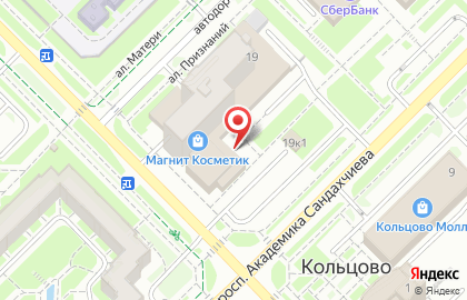 Служба доставки японской кухни Sushi Club в Новосибирске на карте