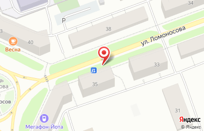 Жемчужина на улице Ломоносова на карте