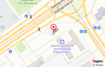Магазин овощей и фруктов на Заводском шоссе, 31а/1 на карте