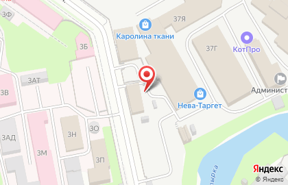 Автосервис в Санкт-Петербурге на карте