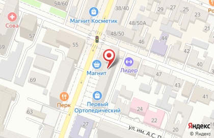 Пекарня Хлебница в Октябрьском районе на карте