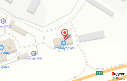 Магазин Стройудача в Санкт-Петербурге на карте