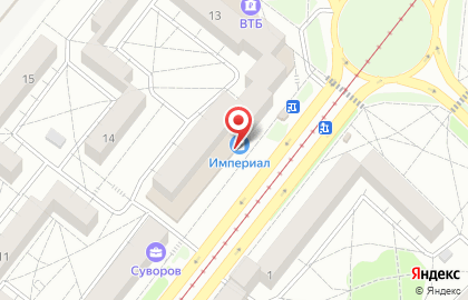 Империал в 22-ом микрорайоне на карте
