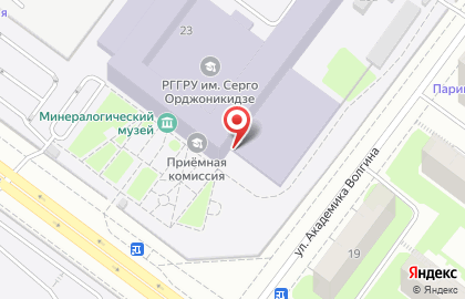 ОАО Банкомат, Московский Индустриальный Банк на улице Миклухо-Маклая на карте