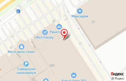 Фабрика дверей АРК-Самара на 18-м км Московском шоссе на карте