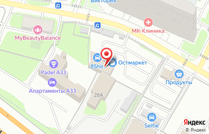 Зубр в Мытищах на карте