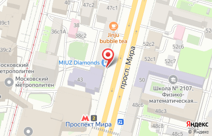Ювелирный дом MIUZ Diamonds Мира на карте