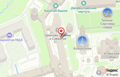 Храм в честь преподобных Зосимы и Савватия Соловецких на карте