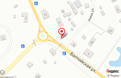Продуктовый магазин на Балтийской, 4а на карте