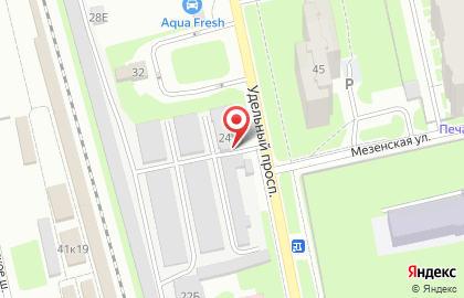 Коллективная автостоянка Альбатрос на карте