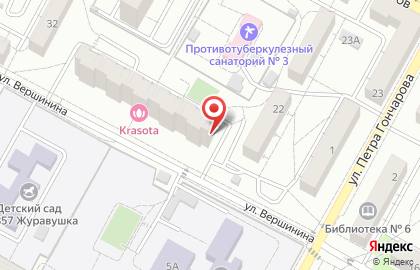 Торговая компания Новая Точка в Краснооктябрьском районе на карте