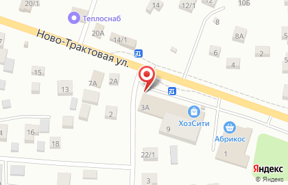Киоск по продаже фруктов и овощей в Томске на карте