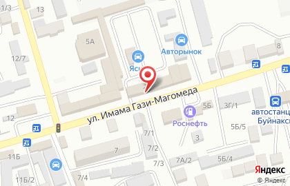 Магазин автоэмалей в Буйнакске на карте