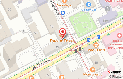 Специализированный магазин Швейная техника в Ленинском районе на карте