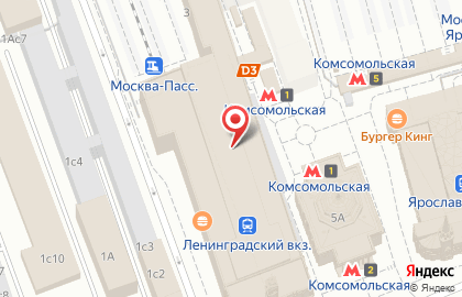 Книжный магазин в Москве на карте
