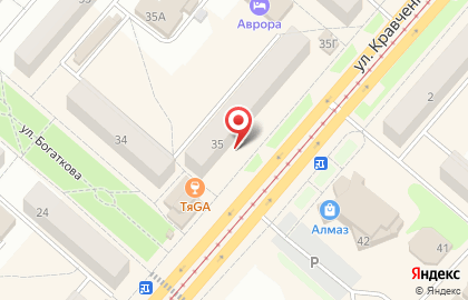 Микрокредитная компания Финтерра в Красноярске на карте