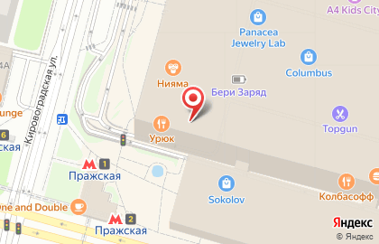 Магазин одежды Reserved в Москве на карте