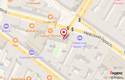 Nevsky EXPRESS Hotel на карте