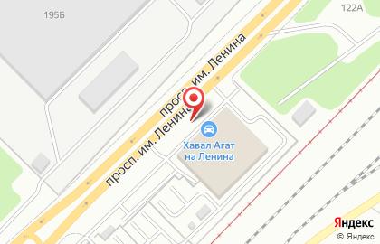 Билборды (6х3 м) от РГ Дрим на улице им В.И.Ленина 195Б на карте