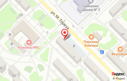 Центр дверей на улице Мориса Тореза на карте