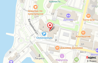 Сеть магазинов ДВ сувениры в Фрунзенском районе на карте