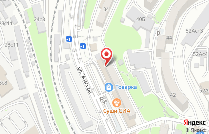 Магазин алкогольной продукции Винный погребок в Первореченском районе на карте