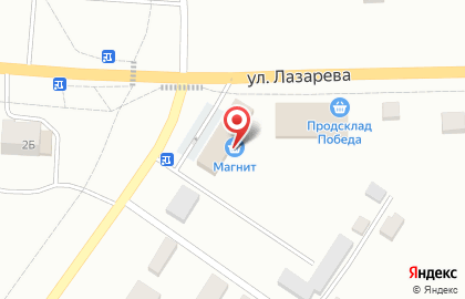 Супермаркет Магнит на улице Макарова на карте