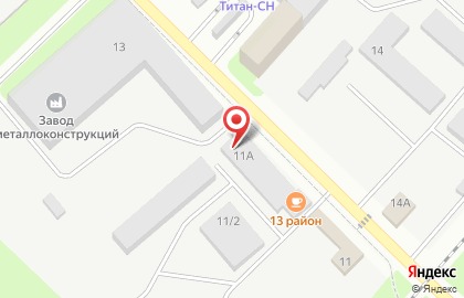 Продовольственный магазин на Индустриальной улице на карте