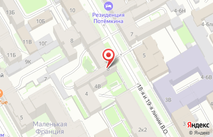 НеваБэби на Василеостровской на карте
