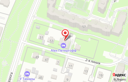 Гостевой дом Apartotel Alex.Petergof на карте