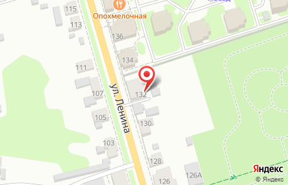 Магазин алкогольной продукции Винная лавка на улице Ленина на карте