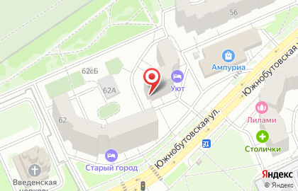 Магазин штор и карнизов в Москве на карте