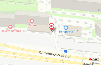 BILLA на Кантемировской (ул Кантемировская д 20) на карте