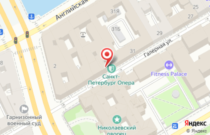 Санктъ-Петербургъ Опера на карте