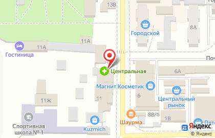 Ателье Ирина на Октябрьской улице на карте