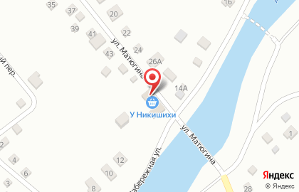 Магазин хозяйственных товаров на Набережной улице, 14Б на карте