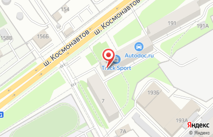 Автоаккумуляторы на Космонавтов 193 на карте