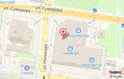 Магазин ювелирной бижутерии Jenavi в Железнодорожном районе на карте